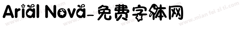Arial Nova字体转换